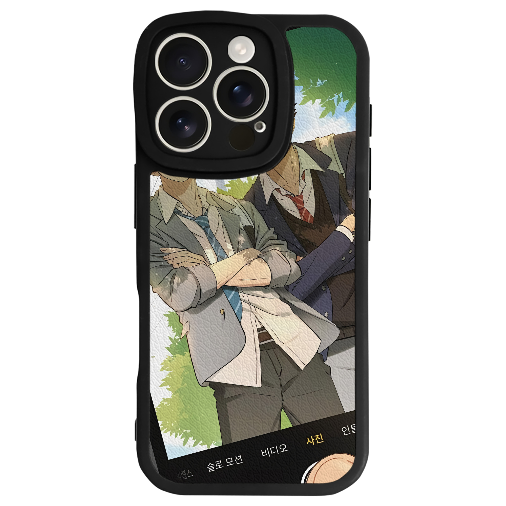 （画像用） ハイキュー!! Haikyu!! 【iPhone 16シリーズ対応】シリコンスマホケース（レザー調） 材質：シリコン